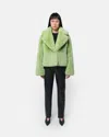 Apparis Miller Coat Matcha