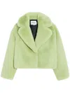 APPARIS MILLER WIDE-LAPELS FAUX-FUR JACKET