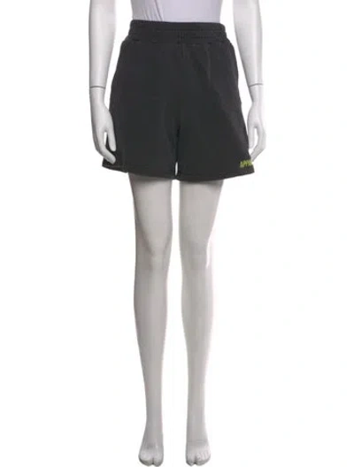 Pre-owned Apparis Mini Shorts In Black