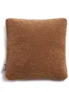 Apparis Nitai Faux Shearling Cushion Cover In Brown