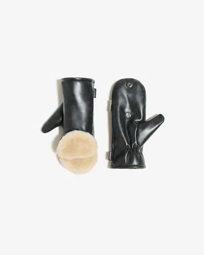 Apparis Noa Zipper Gloves In Green
