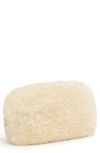 Apparis Noor Faux Fur Pouch In Brown