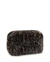 Apparis Jumbo Noor Dark Leopard Pouch In Dark Leopard