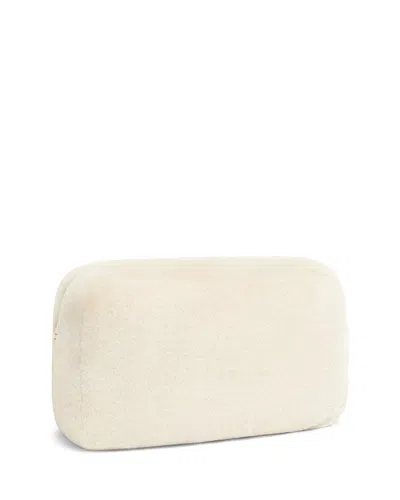 Apparis Noor Leopard Faux Fur Jumbo Pouch In Neutral