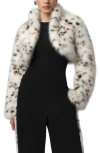 Apparis Odette Faux Fur Bolero In Multi