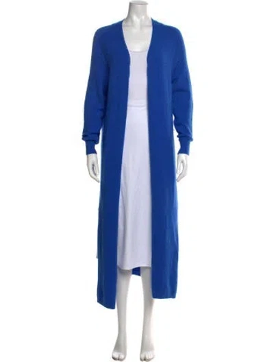 Pre-owned Apparis Open Front Sweater In Blue