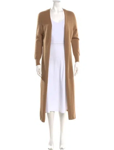 Pre-owned Apparis Open Front Sweater In Neutral