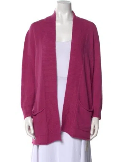 Pre-owned Apparis Open Front Sweater In Pink