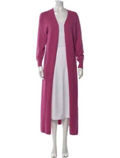 Pre-owned Apparis Open Front Sweater In Pink