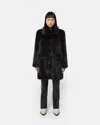 Apparis Pamela Coat Noir
