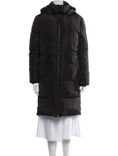Pre-owned Apparis Parka In Black