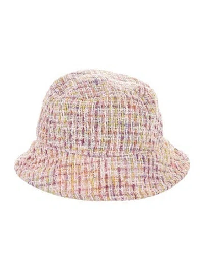 Pre-owned Apparis Pattern Print Bucket Hat  W/tags In Multi