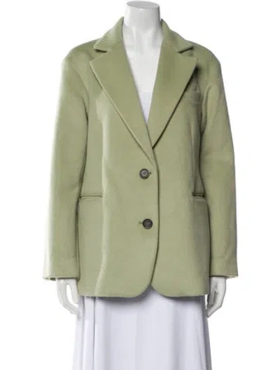 Pre-owned Apparis Peacoat In Green