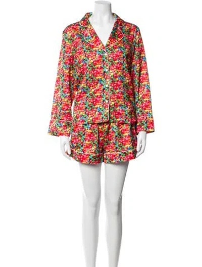 Pre-owned Apparis Printed Pajamas In Multi