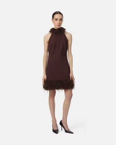 Apparis Re Matisse Mini Dress In Brown