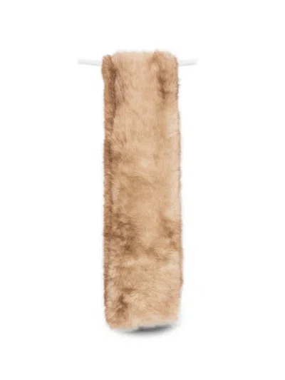 Apparis Rectangle-shape Scarf In Neutral