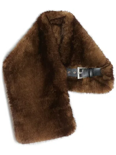 Apparis Rowen Scarf In Brown