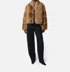 Apparis Gradient-effect Faux-fur Jacket In Multi