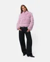 Apparis Sai Sable Coat In Pink