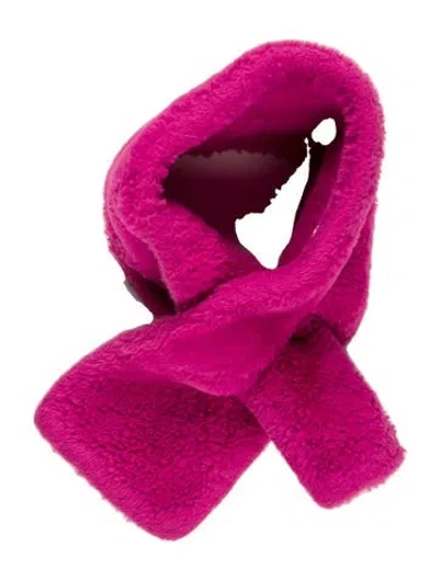 Pre-owned Apparis Scarf In Pink