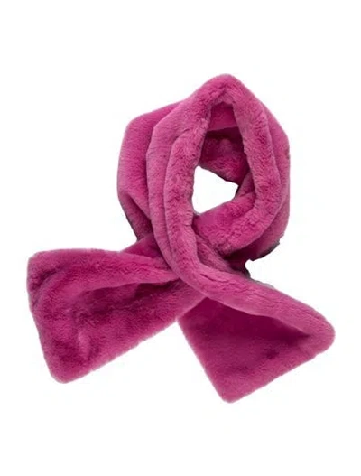 Pre-owned Apparis Scarf In Pink
