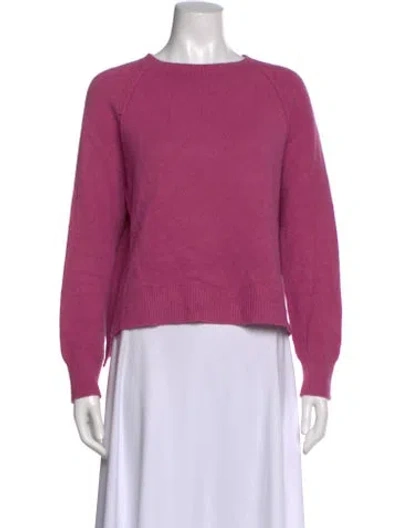 Pre-owned Apparis Scoop Neck Sweater In Purple