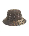 Apparis Slick Bucket Hat In Leopard