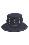 Apparis Slick Bucket Hat In Indigo