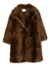 Apparis Steffi Coat In Brown
