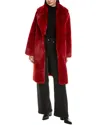 Apparis Steffi Coat In Red