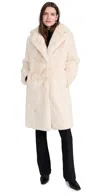 Apparis Steffi Coat Cream In Cream