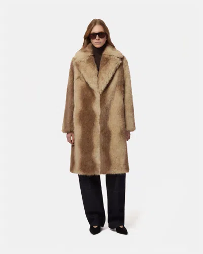 Apparis Steffi Mink Coat In Blonde Mink