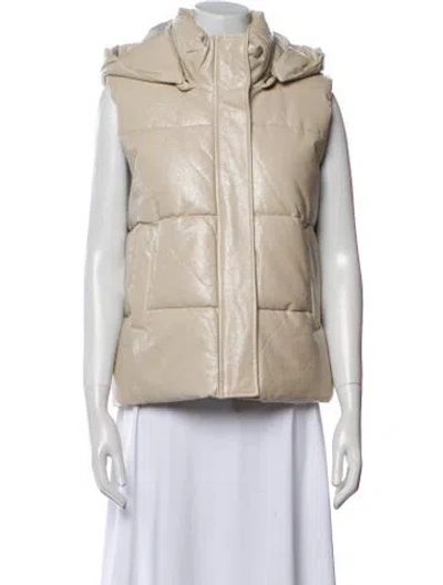 Pre-owned Apparis Striped Vest In Neutral