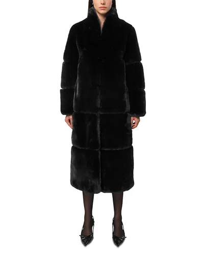 APPARIS SYLKE LONG FAUX FUR COAT
