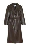 APPARIS TATE RECYCLED LEATHER TRENCH COAT