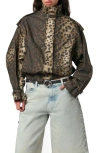 Apparis Thea Leopard Print Rain Jacket In Leopard