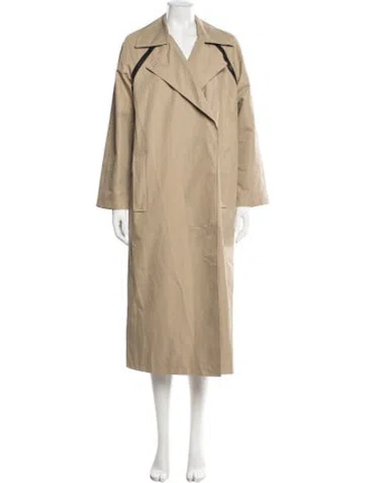 Pre-owned Apparis Trench Coat In Neutrals