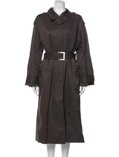 Pre-owned Apparis Trench Coat W/ Tags In Green