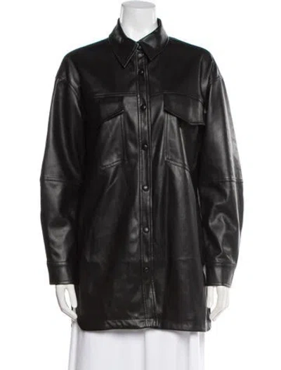 Pre-owned Apparis Utility Jacket In Black