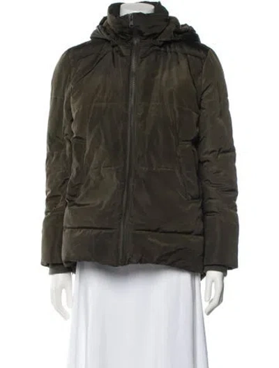Pre-owned Apparis Utility Jacket In Green