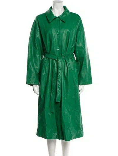 Pre-owned Apparis Utility Jacket In Green