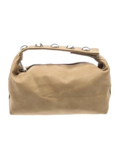 Pre-owned Apparis Vegan Leather Marfa Pochette In Neutrals