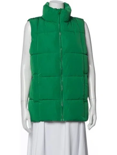 Pre-owned Apparis Vest In Green