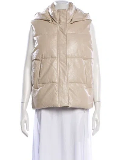 Pre-owned Apparis Vest In Neutral