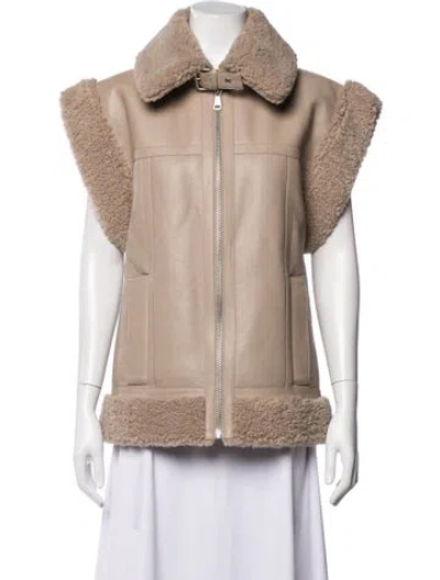 Pre-owned Apparis Vest W/ Tags In Neutrals