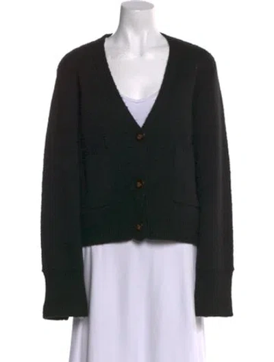 Pre-owned Apparis V-neck Sweater In Black