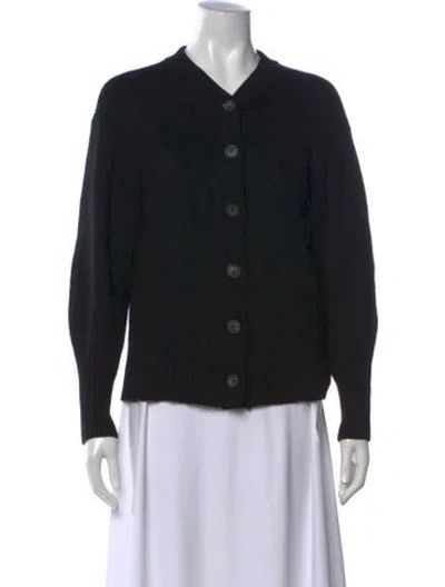 Pre-owned Apparis V-neck Sweater In Black
