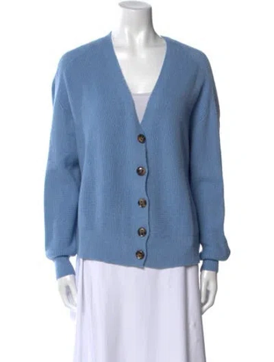 Pre-owned Apparis V-neck Sweater In Blue
