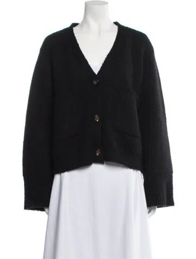 Pre-owned Apparis V-neck Sweater In Blue