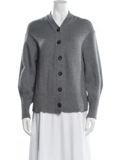 Pre-owned Apparis V-neck Sweater In Gray